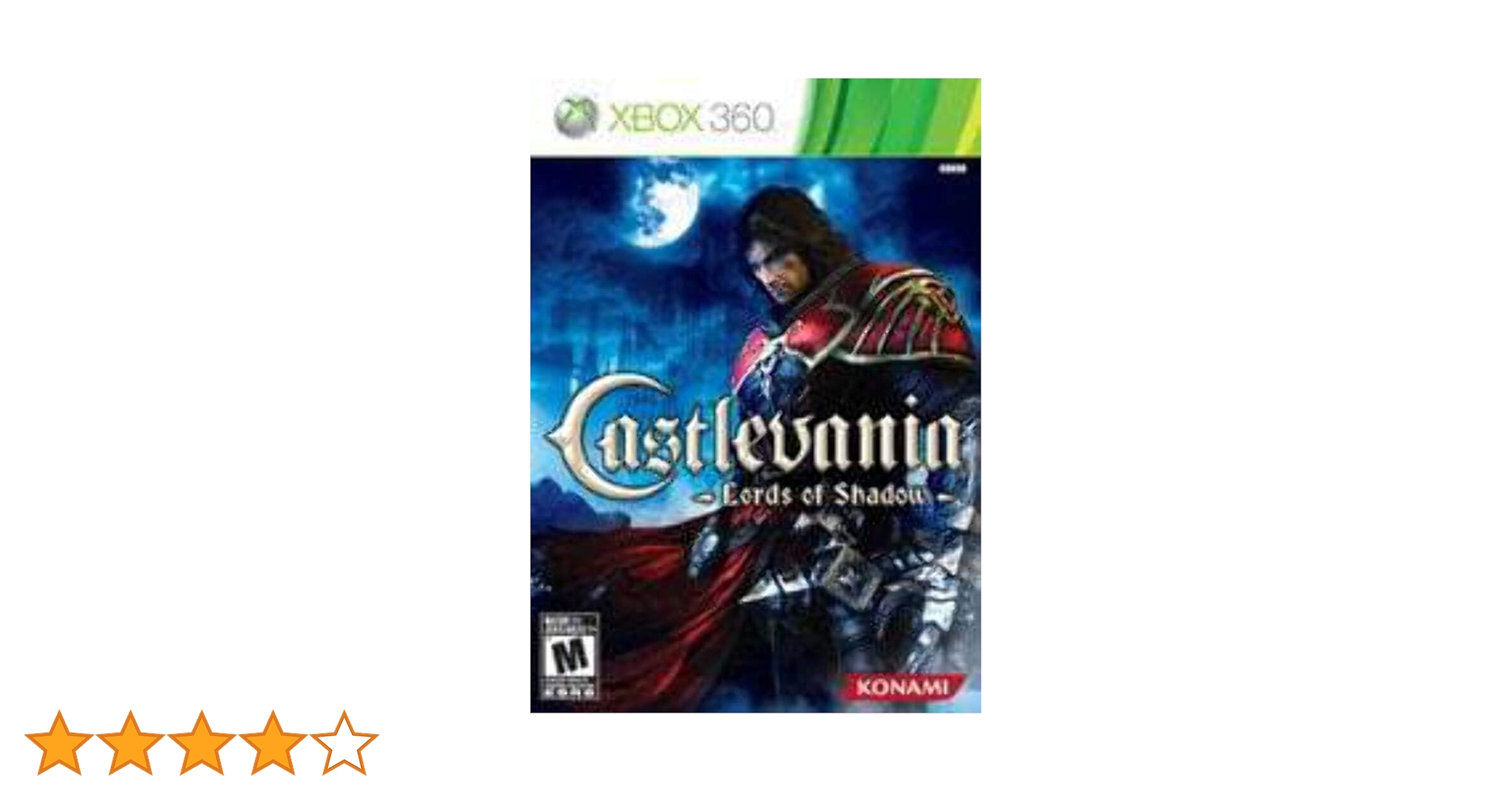 キャッスルヴァニア ロード オブ シャドウ（限定版） XB360 Castlevania: Lords of Shadow, Xbox 360 Standard Edition